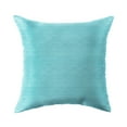 thumbnail image 1 of Mainstays 16 in x 16 in Solid Aqua Texture Outdoor Pillow, Aqua Blue, 1 of 7