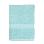 Mainstays Solid Bath Towel, Clearly Aqua