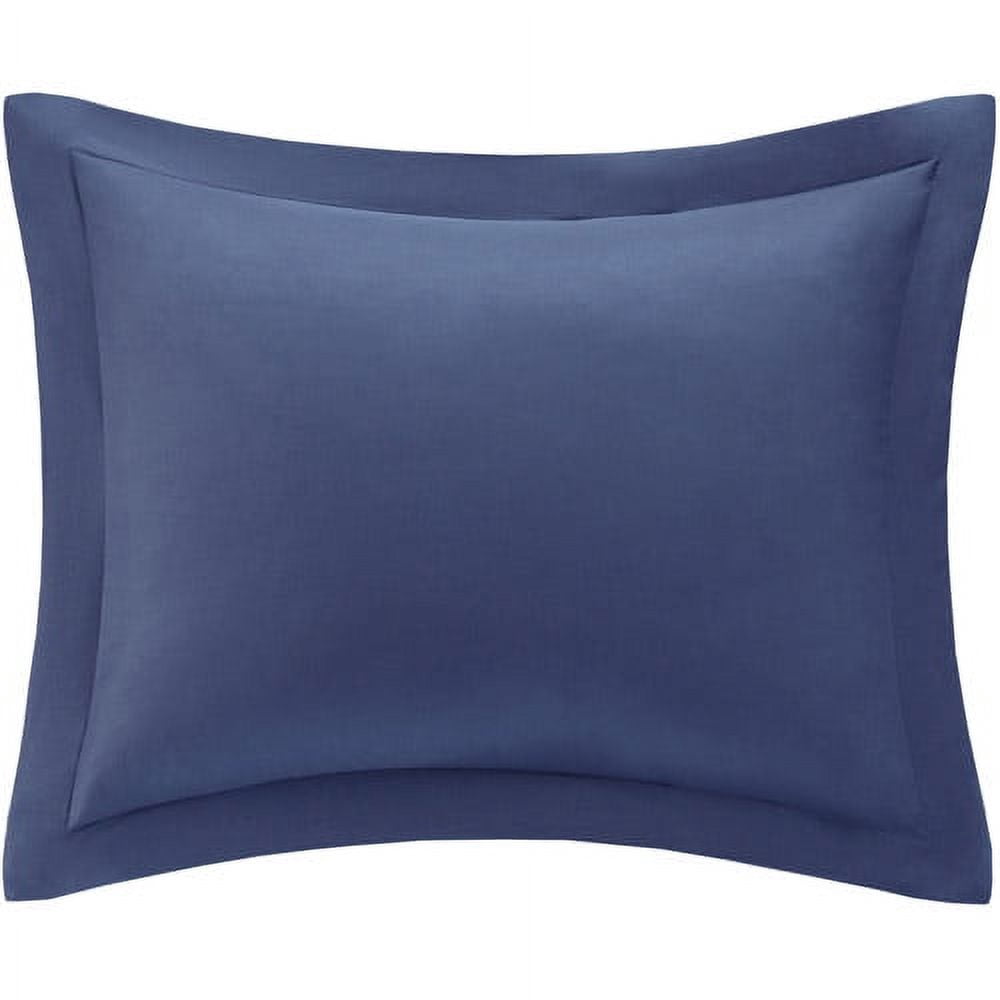 Mainstays Solid Colored Soft Microfiber Pillow Sham, 1 Each