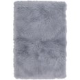 thumbnail image 1 of Mainstays Solid Grey Fur Flokati Accent Rug 30x46 in, 1 of 4