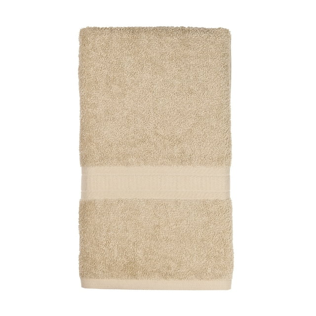 Mainstays Solid Hand Towel, Vallejo Tan