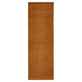 thumbnail image 1 of Mainstays Solid High Low Tufted Grid Brown Indoor Runner Rug, 2' x 6', 1 of 7