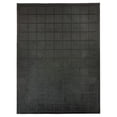 thumbnail image 1 of Mainstays Solid High Low Tufted Grid Dark Gray Indoor Area Rug, 9' x 12', 1 of 7