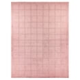 thumbnail image 1 of Mainstays Solid High Low Tufted Grid Mauve Pink Indoor Area Rug, 9' x 12', 1 of 7