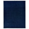 thumbnail image 1 of Mainstays Solid High Low Tufted Grid Navy Blue Indoor Area Rug, 8' x 10', 1 of 7