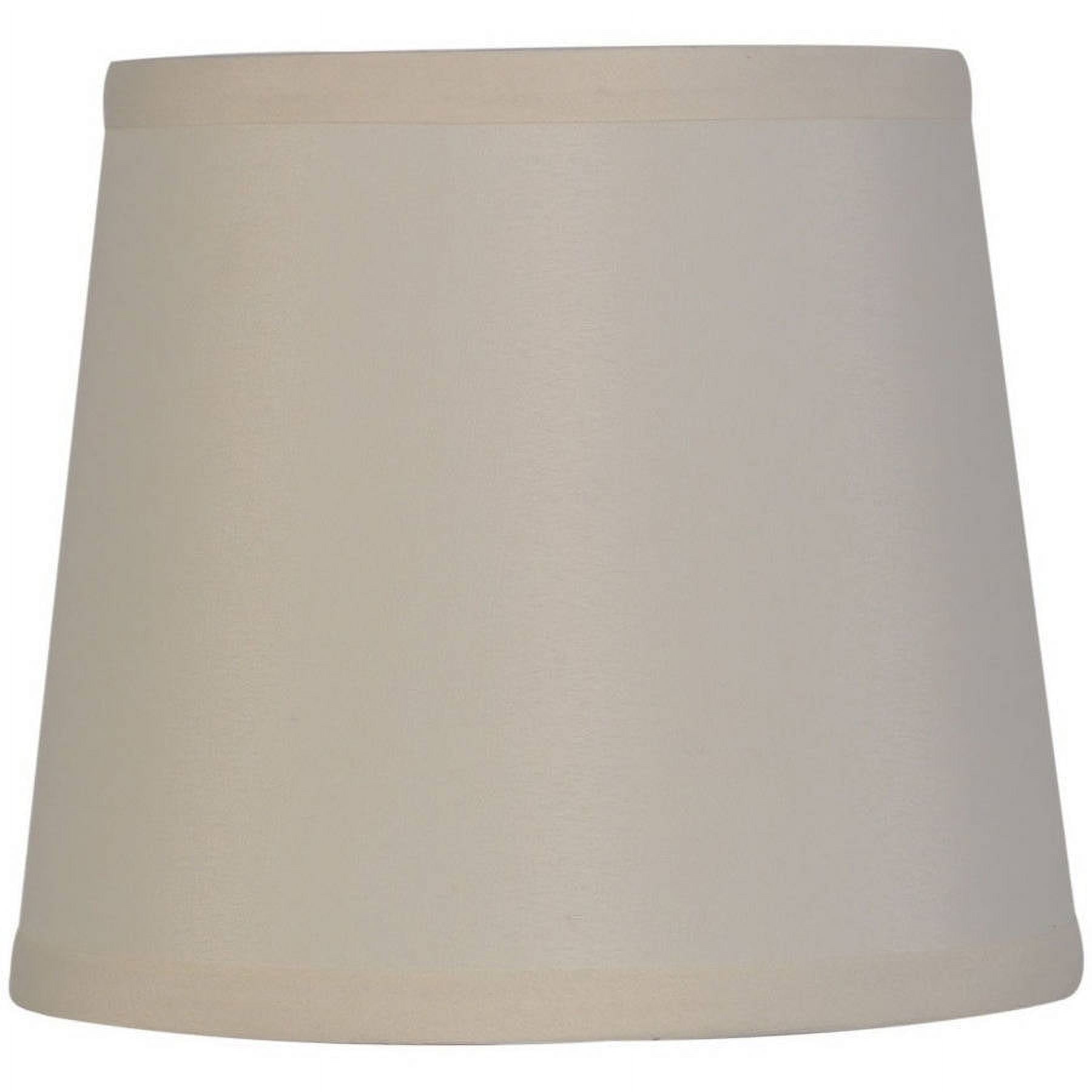Mainstays Solid Linen Tapered Drum Accent Lamp Shade, Beige