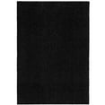 thumbnail image 1 of Mainstays Solid Olefin High Pile Shag Area Rug, Black, 5'x7', 1 of 6