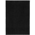 thumbnail image 1 of Mainstays Solid Olefin Shag Indoor Living Room Area Rug, Black, 3'x4'8", 1 of 3