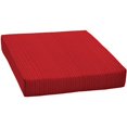 Mainstays Solid Outdoor DeepSeat Cushion, Solid Red