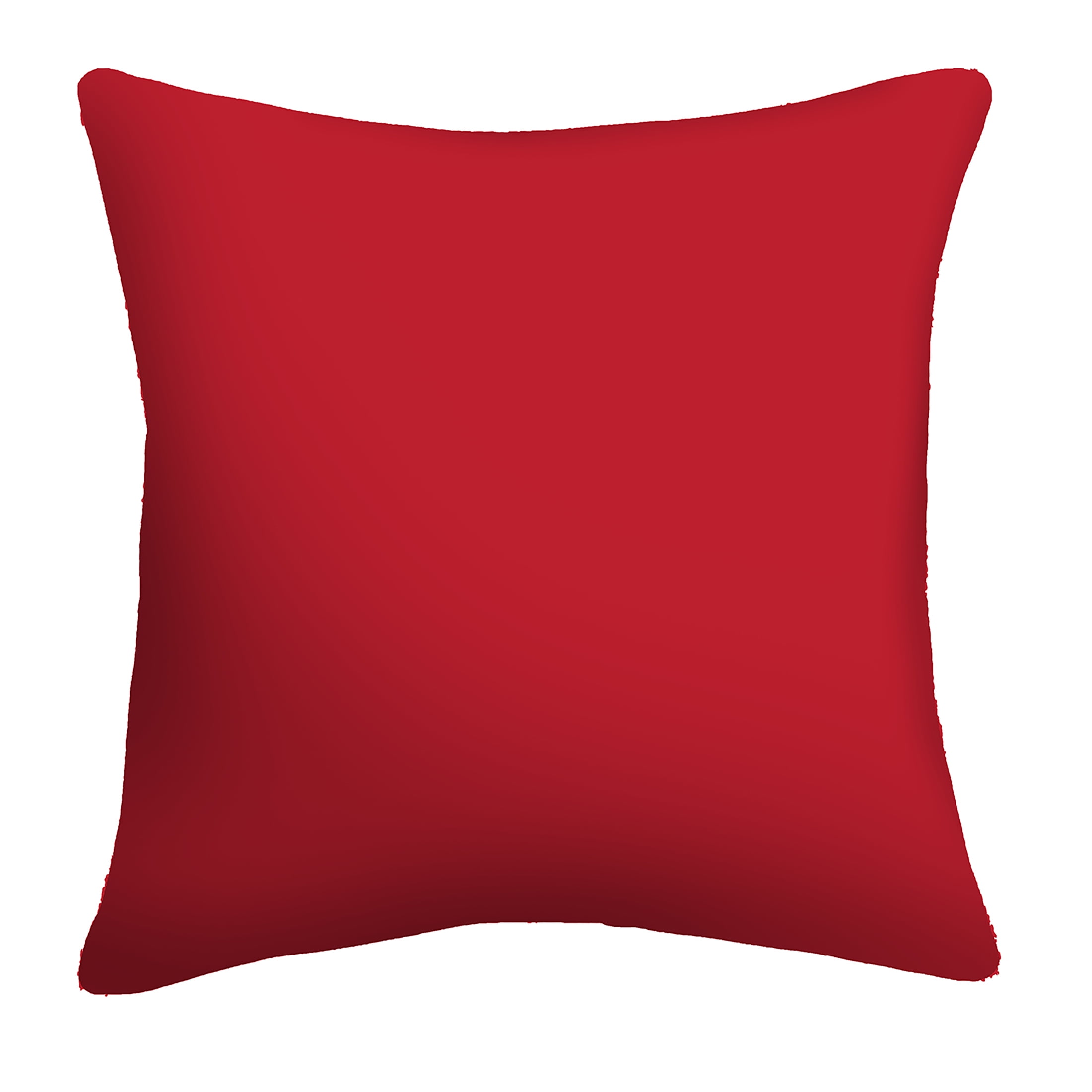 Mainstays Solid Outdoor Pillow, Red