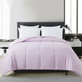 thumbnail image 1 of Mainstays Solid Print Lilac Hypoallergenic Down Alternative Comforter, Twin XL, 1 of 10