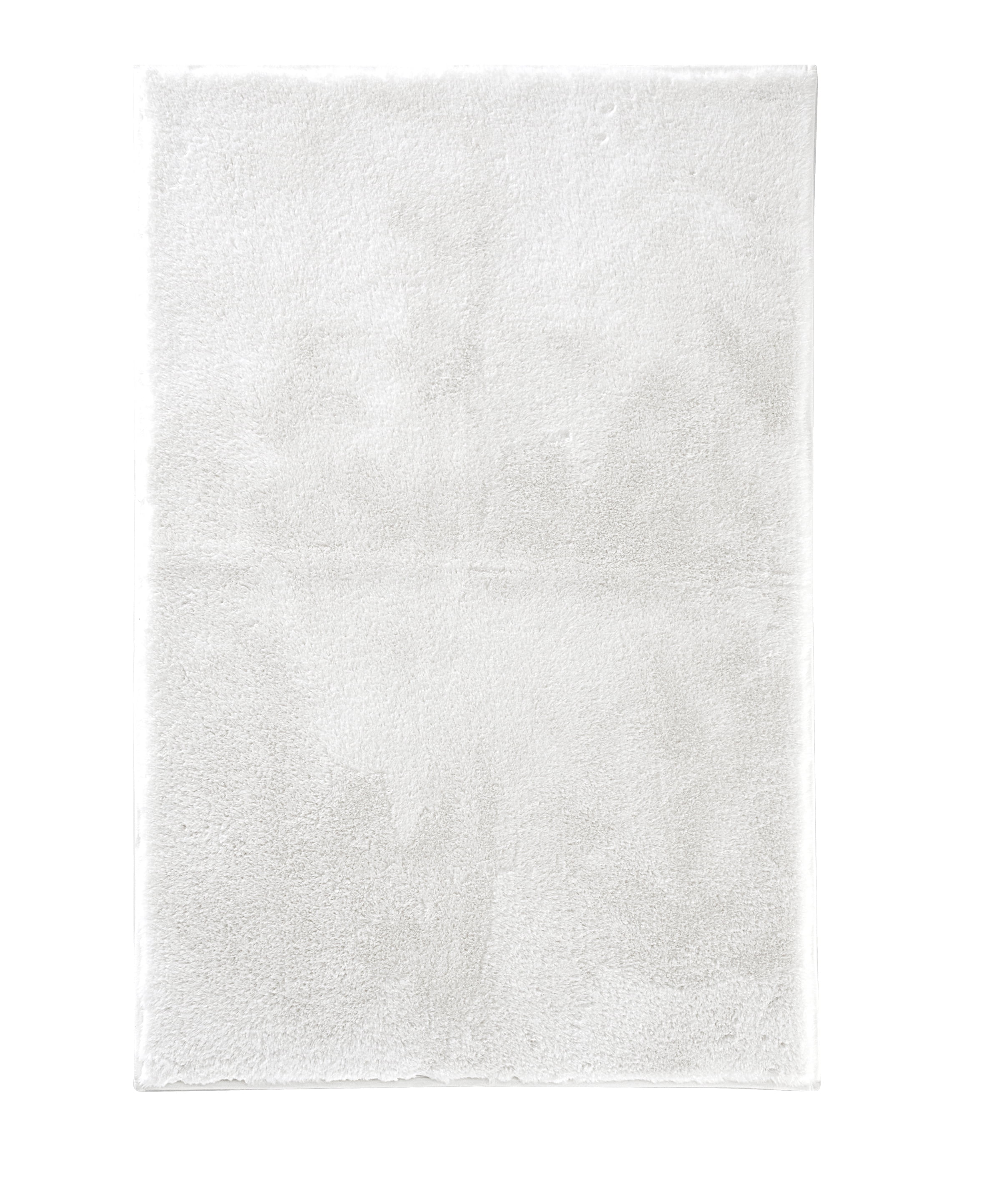 Mainstays Solid Soft Rabbit Faux Fur Area Rug Ivory,30x46