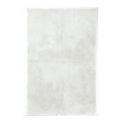 Mainstays Solid Soft Rabbit Faux Fur Area Rug Black,30x46"
