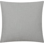 Mainstays Solid Texture Polyester Square Decorative Throw Pillow, 18 in x 18 in, Gray