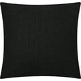 thumbnail image 1 of Mainstays Solid Texture Polyester Square Decorative Throw Pillow, 18" x 18", Black, 1 of 5