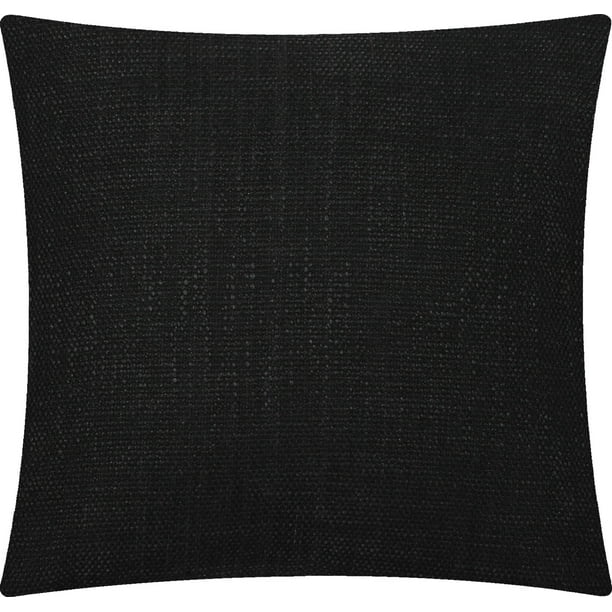 Polyester Squres Mainstays Solid Texture Polyester Square Decorative Throw Pillow, 18