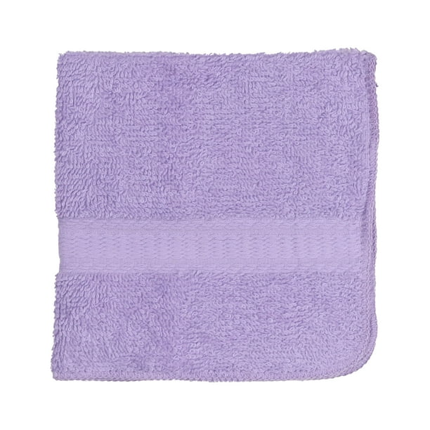 Mainstays Solid Wash cloth, Lavender - Walmart.com