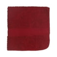 Mainstays Solid Washcloth, Merlot
