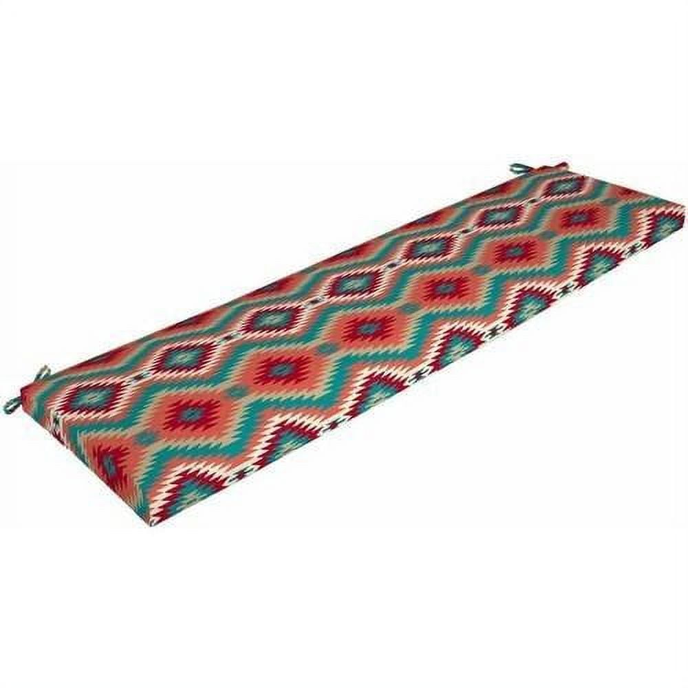 Mainstays Southwest 46"W x 17"D Outdoor Patio Bench Cushion