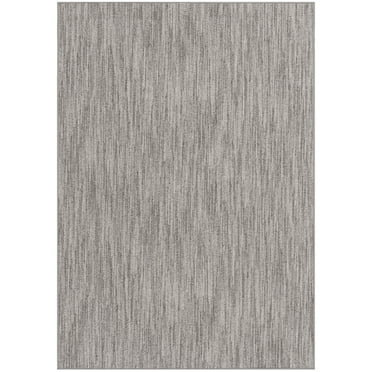Mainstays Spaced Dyed Gray 40"x60" Indoor Area Rug