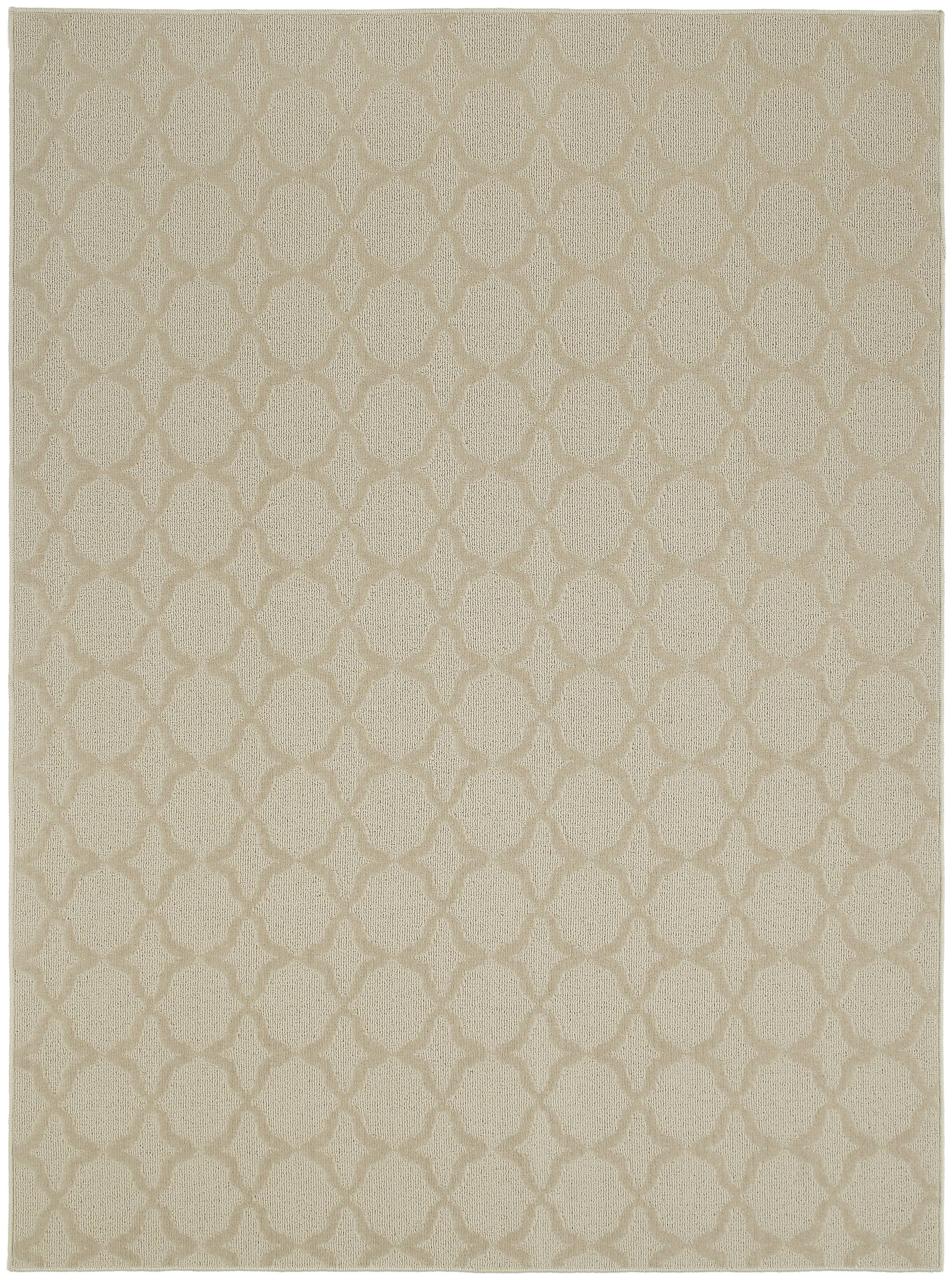 Mainstays Sparta Polypropylene Tan Indoor Area Rug, 7'6" x 9'6"