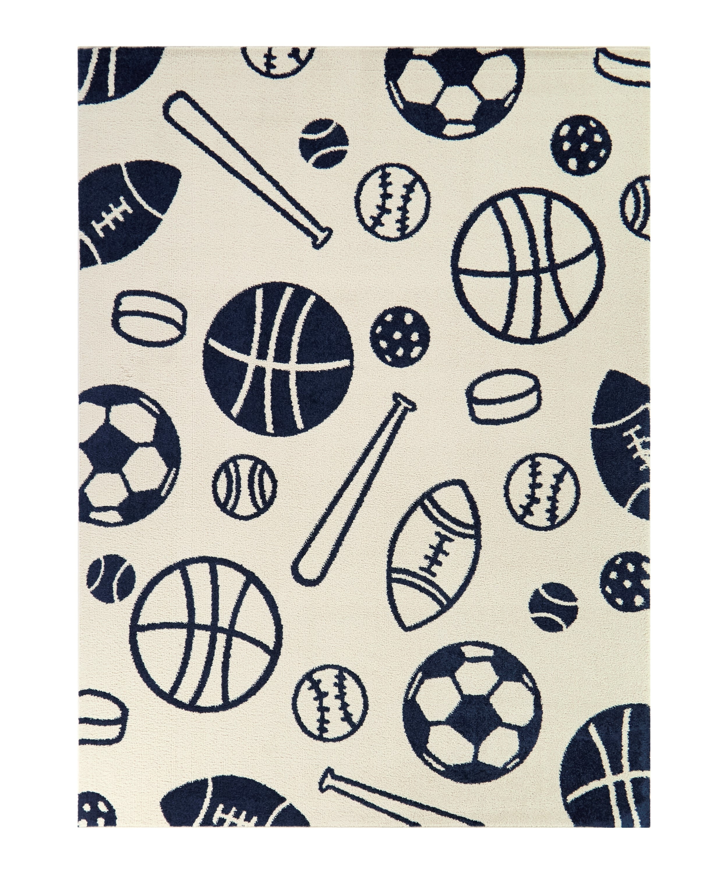 Mainstays Sports Indoor Area Rug, 7 ft 10 in x 10 ft