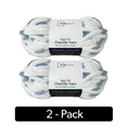 thumbnail image 1 of Mainstays Spot On Chenille Yarn, 56.8 yd, Blue, 100% Polyester, Super Bulky, Pack of 2, 1 of 4