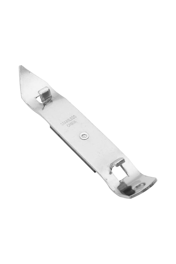Stainless Steel Magnetic Bottle Opener and Can Punch, Silver