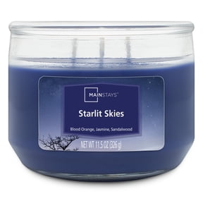 Mainstays Starlit Skies 3-Wick Scented Jar Candle, 11.5 oz