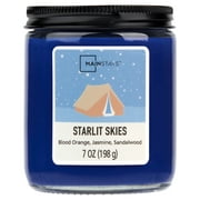Mainstays Starlit Skies Scented Single-Wick Twist Jar Candle, 7 oz