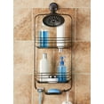 thumbnail image 1 of Mainstays Steel Over-the-Shower Caddy, 2 Shelves, Oil Rubbed Bronze, 1 of 8