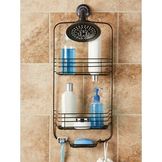 Shower Caddy over Shower Head, Hanging Shower Organizer Rack, Bathroom –  KeFanta