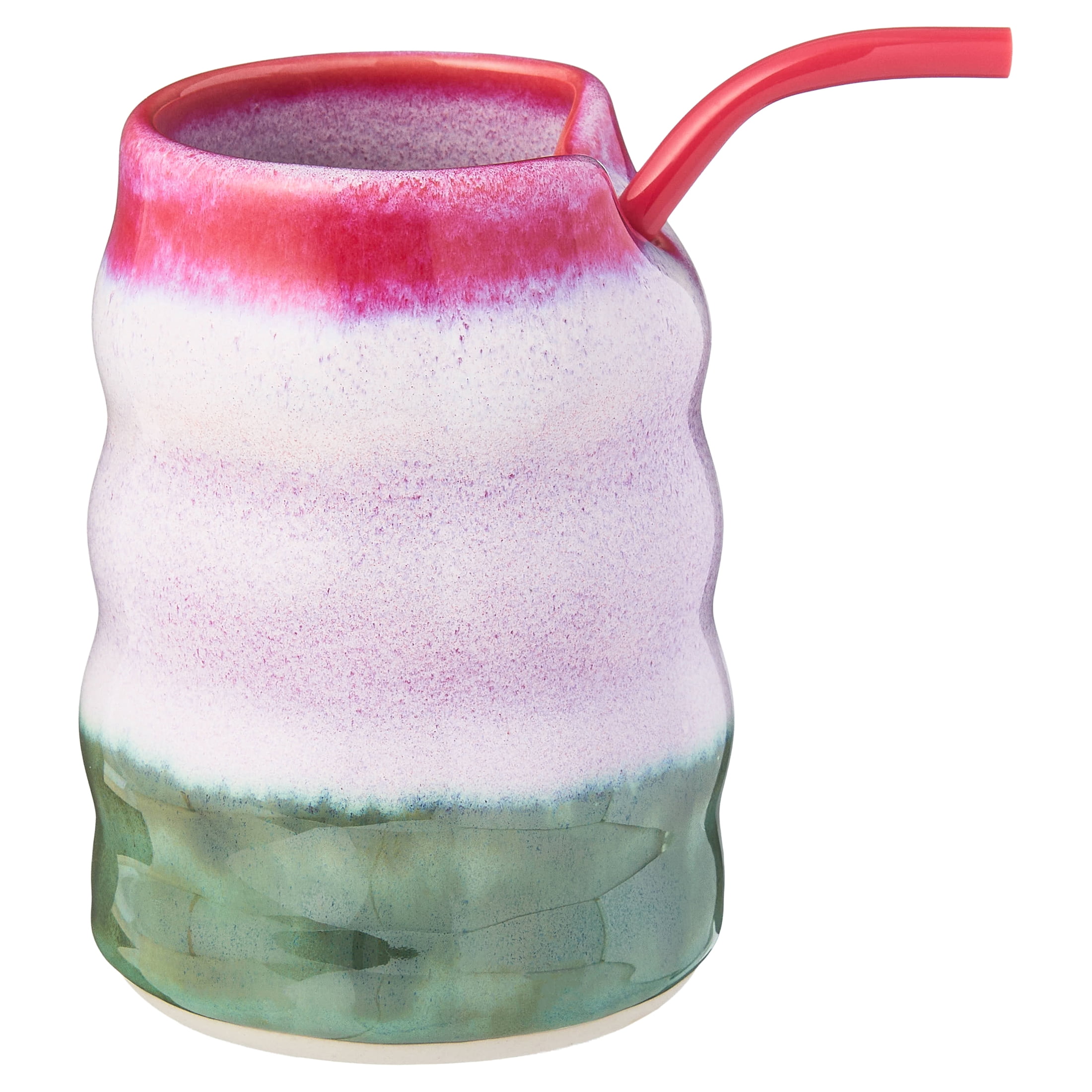 Mainstays Stoneware 16oz Purple Reactive Glaze Coffee Cup