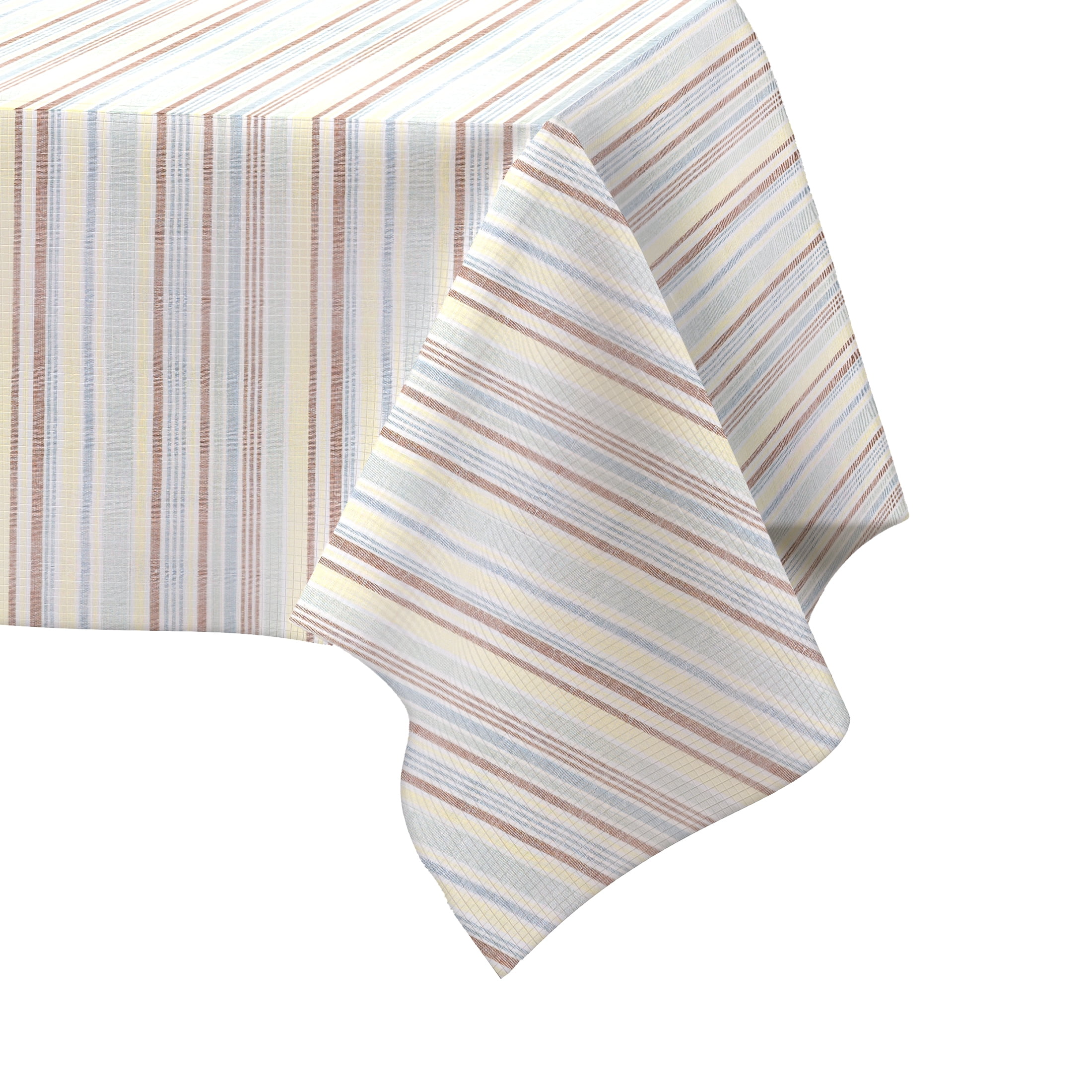 Mainstays Stripe Multicolor Tablecloth, 60" x 84" Rectangle