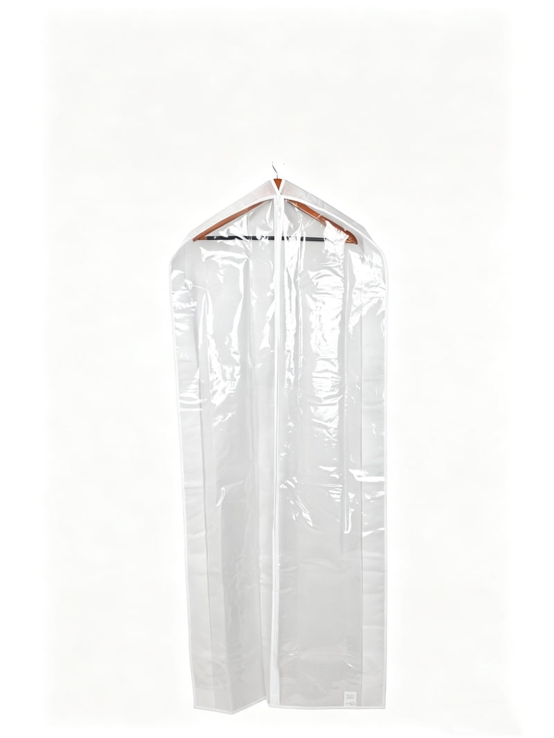 Mainstays Suit and Dress Hanging Bag, Arctic White / Non-Woven