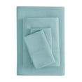 thumbnail image 1 of Mainstays Super Soft Brushed Microfiber Bed Sheet Set, Blue Cameo, Queen, 4 Piece, 1 of 13