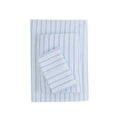 thumbnail image 1 of Mainstays Super Soft Brushed Microfiber Bed Sheet Set, Blue Stripe, Twin-XL, 3 Piece, 1 of 13