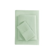 Mainstays Super Soft Brushed Microfiber Bed Sheet Set, Light Green, Twin-XL, 3 Piece