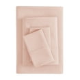thumbnail image 1 of Mainstays Super Soft Brushed Microfiber Bed Sheet Set, Pink Blush, Full, 4 Piece, 1 of 13