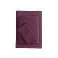 thumbnail image 1 of Mainstays Super Soft Brushed Microfiber Bed Sheet Set, Purple Eggplant, Twin-XL, 3 Piece, 1 of 13