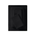 thumbnail image 1 of Mainstays Super Soft Brushed Microfiber Bed Sheet Set, Queen, Rich Black, 4 Piece, 1 of 12