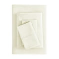thumbnail image 1 of Mainstays Super Soft Brushed Microfiber Bed Sheet Set, Soft Ivory, King, 4 Piece, 1 of 13