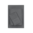 thumbnail image 1 of Mainstays Super Soft Brushed Microfiber Bed Sheet Set, Soothing Gray Embossed Stripe, Twin-XL, 3 Piece, 1 of 13