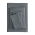 thumbnail image 1 of Mainstays Super Soft Brushed Microfiber Bed Sheet Set, Soothing Gray, Queen, 4 Piece, 1 of 13