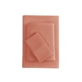 thumbnail image 1 of Mainstays Super Soft Brushed Microfiber Bed Sheet Set, Clay Terracotta Dream, Twin-XL, 3 Piece, 1 of 13