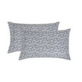 thumbnail image 1 of Mainstays Super Soft Brushed Microfiber Pillowcase Set, Grey Hayden Paisley Print, Standard/Queen, 2 Piece, 1 of 7