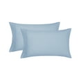 thumbnail image 1 of Mainstays Super Soft Brushed Microfiber Pillowcase Set, Placid Blue, King, 2 Piece, 1 of 7