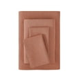 thumbnail image 1 of Mainstays Super Soft Textured Microfiber Bed Sheet Set, Full, Terracotta Dream, 4 Piece, 1 of 11