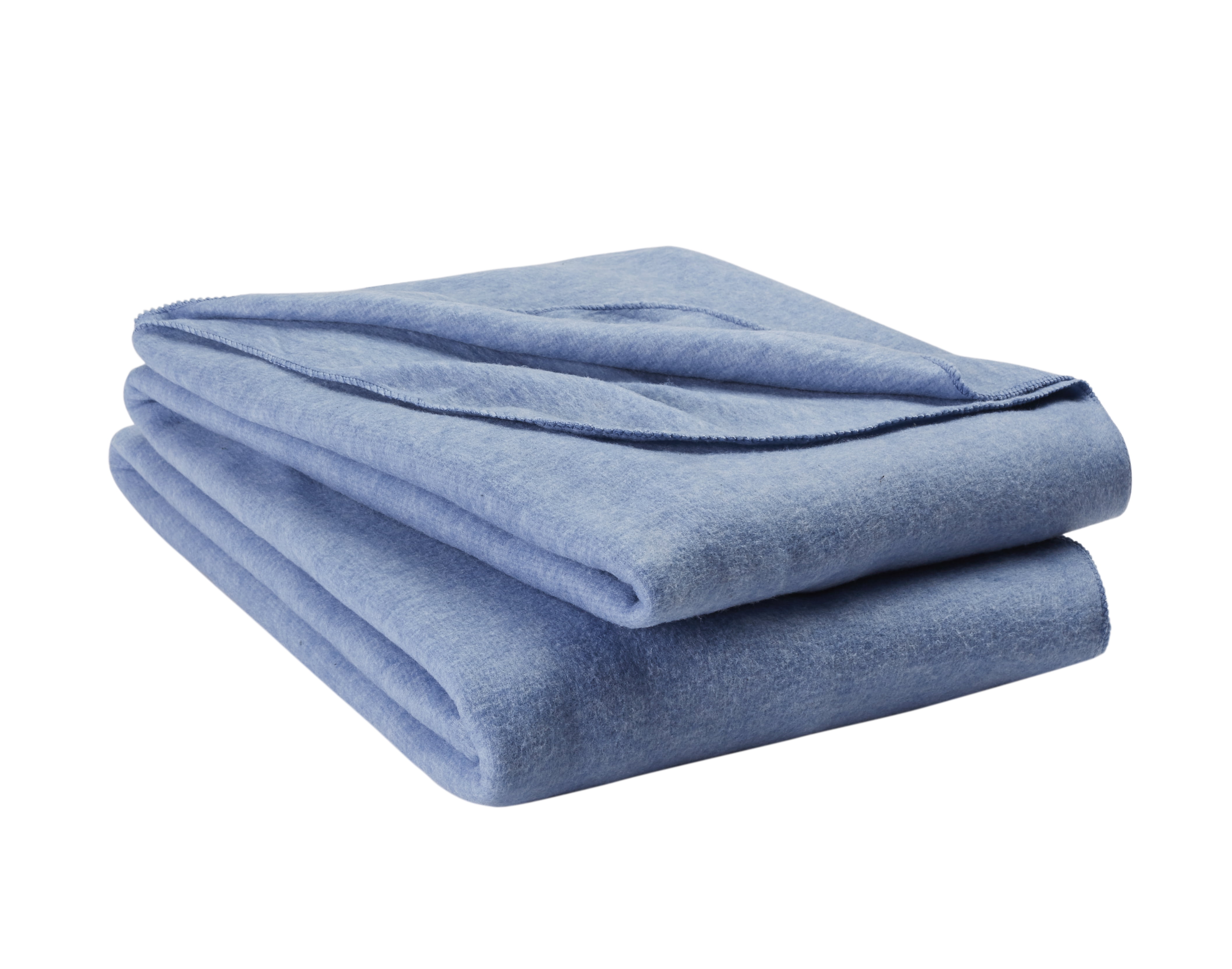 Mainstays Super Soft Fleece Bed Blanket, Twin/Twin XL, Blue