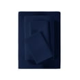 thumbnail image 1 of Mainstays Super Soft High Quality Brushed Microfiber Bed Sheet Set, Full, Navy, 4 Piece, 1 of 14